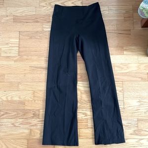 Black SPANX straight leg pants. Stretchy and comfortable, very good condition.